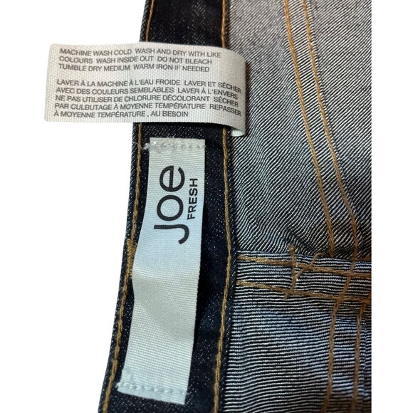 Joe‎ Fresh Jeans Skinny Leg Dark Wash Denim Mid-Rise Stretchy Casual 12 - Picture 5 of 16